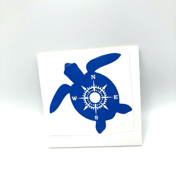 Compass Turtle Decal