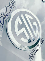 Sig Sauer Chrome Gun Decal