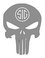 Punisher Sig Sauer Decal