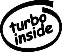 Turbo Inside Decal