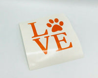 Pet  Paw Decal