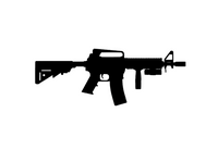 AR 15 Pistol Handgun Decal