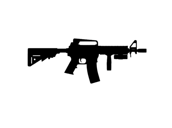 AR 15 Pistol Handgun Decal