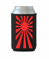 JDM Rising Sun can cooler. Black with Red.