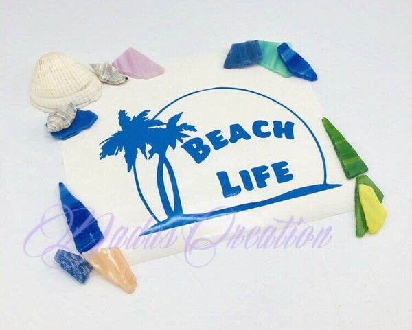 Beach Life Decal