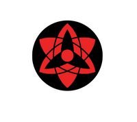 Sasuke Uchiha Mangekyou Sharingan  Decal