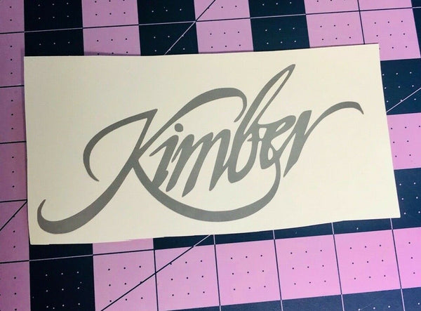 Kimber Handgun Decal