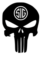 Punisher Sig Sauer Decal