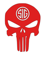 Punisher Sig Sauer Decal