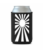 JDM Rising Sun can cooler. Black with White.