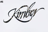 Kimber Gun Decal Camouflage Series