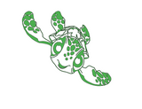 Sea Turtle Decal Squirt