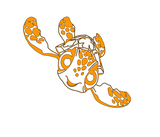 Sea Turtle Decal Squirt